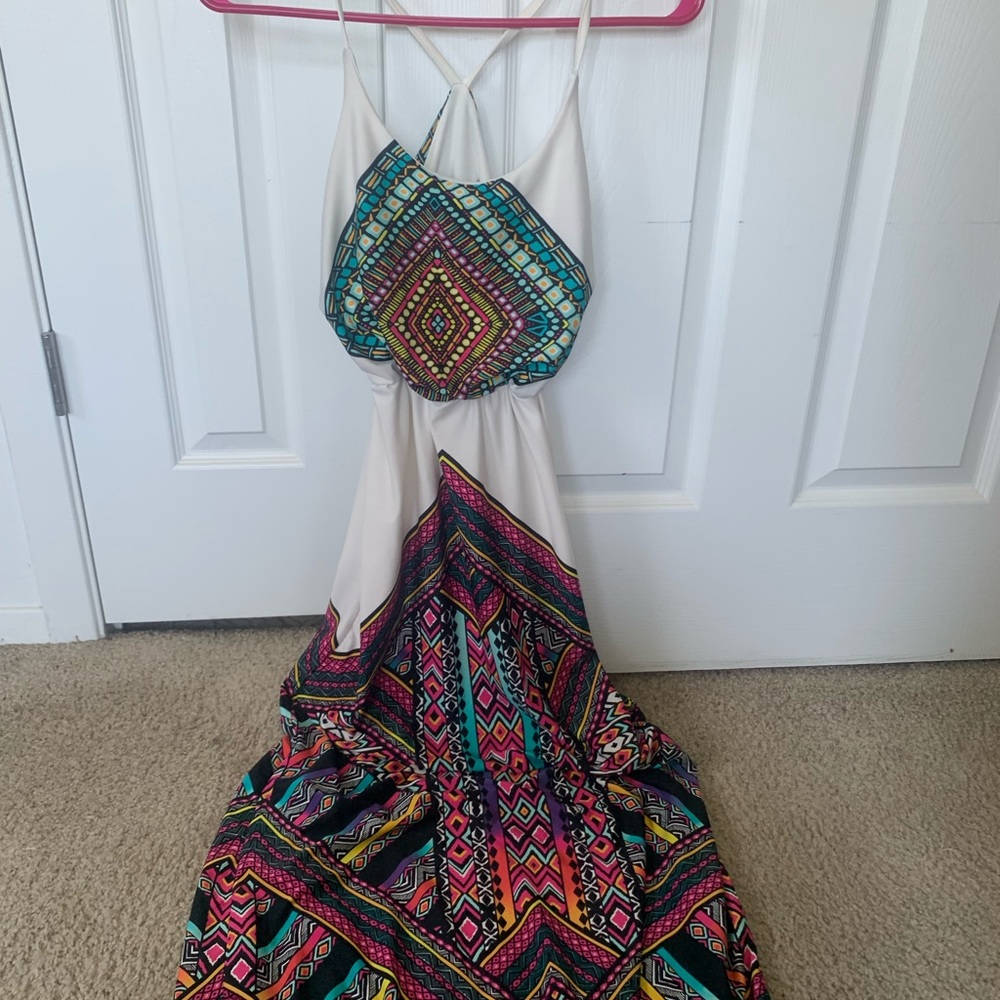 Floor length maxi dress